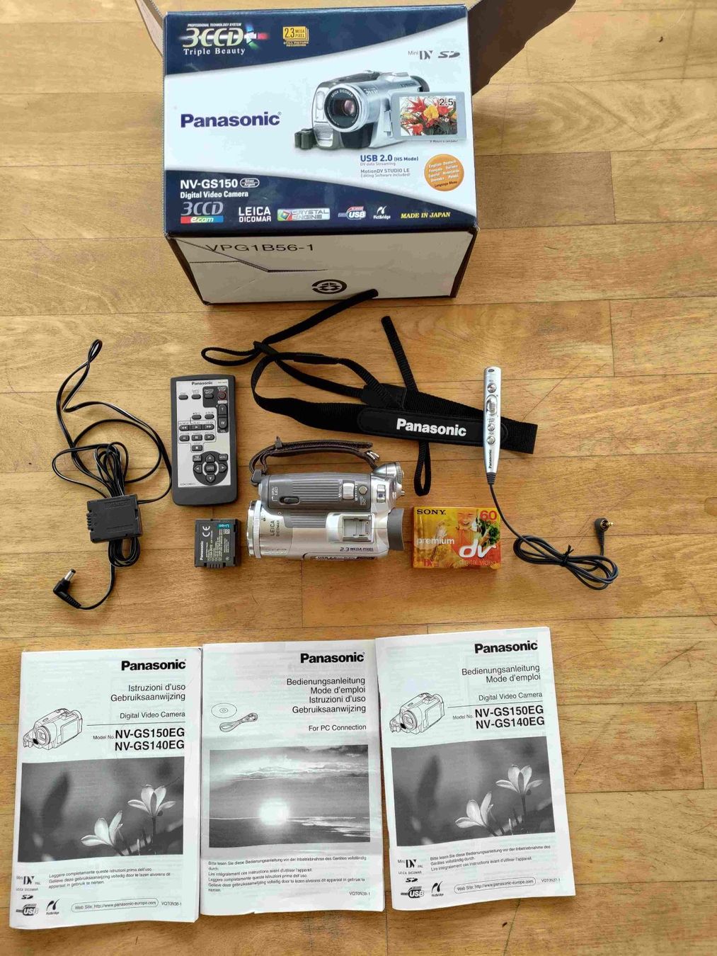 Videocamere: Panasonic NV-GS150 Digital Video Camera – Usato da Waedenswil venduto da Jetztodernie 1