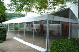 Seitenblache 3 m für Röder transparent "NEU"
