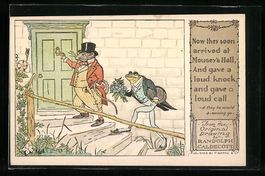 Randolph Caldecott: Frosch und Ratte auf