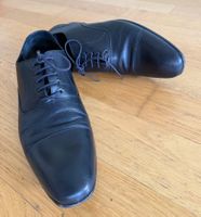 Navyboot Schuh Leder schwarz Grösse 44