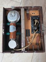 Historisches Schweizer Armee Feldtelefon Modell 1909