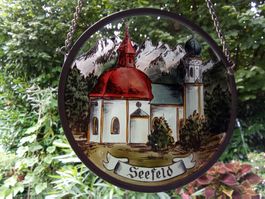 Wappenscheibe Seefeld in Tirol