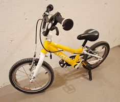 Kinderfahrrad Woom 2 gelb 14 Zoll gebrauchter Zustand