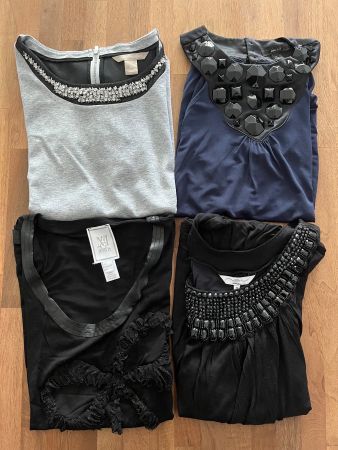 4x schöne/edle Damenoberteile Gr. S