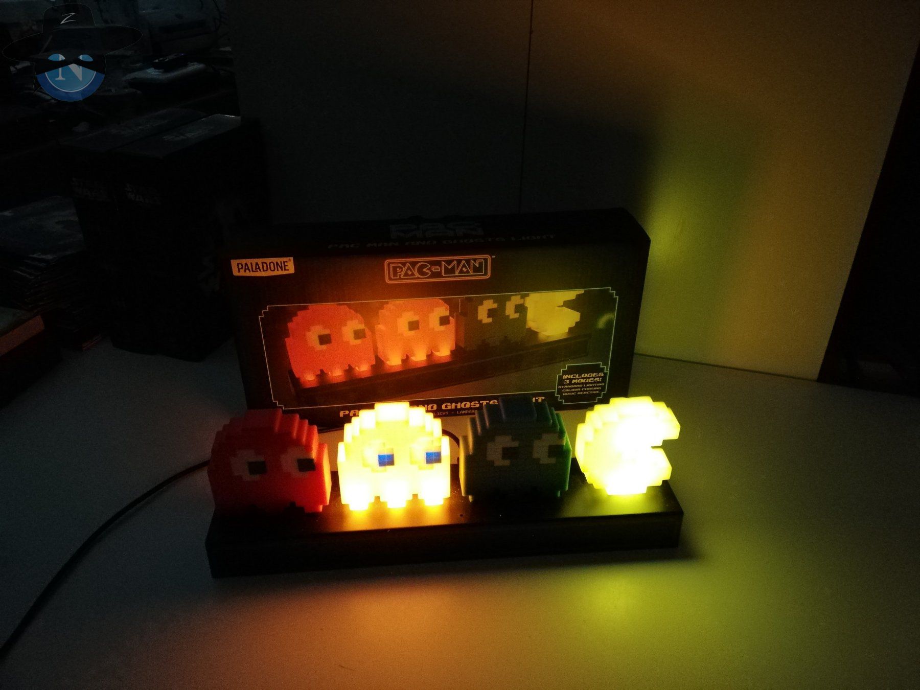 Nintendo Giochi: Pac - Man Tisch-Leuchte  "Pac Man and Ghosts" – Usato da St. Gallen venduto da zorro_dc 4