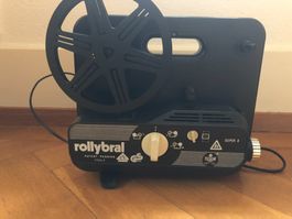 Rollybral Super 8 Projektor Lampe OK Defekt (Teile/Bastler)