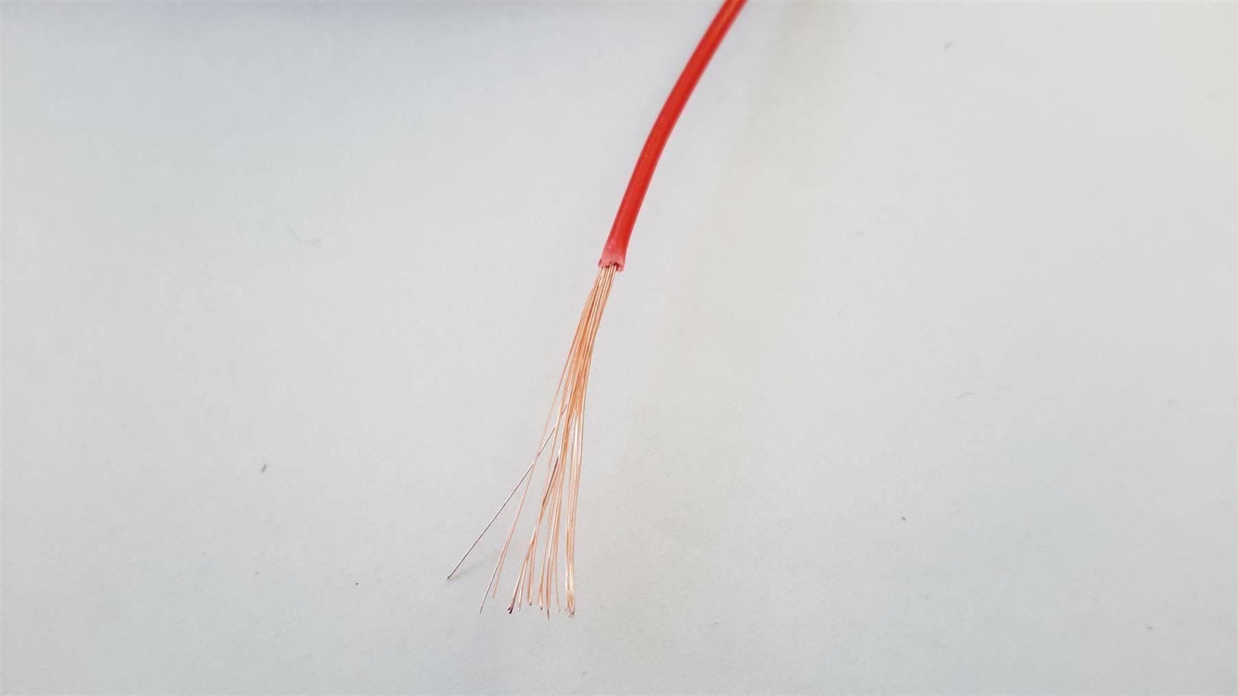 Cavi: Kupferlitze isoliert, 10 m, rot – Nuovo e nell'imballaggio originale da St. Gallen venduto da cointec 6