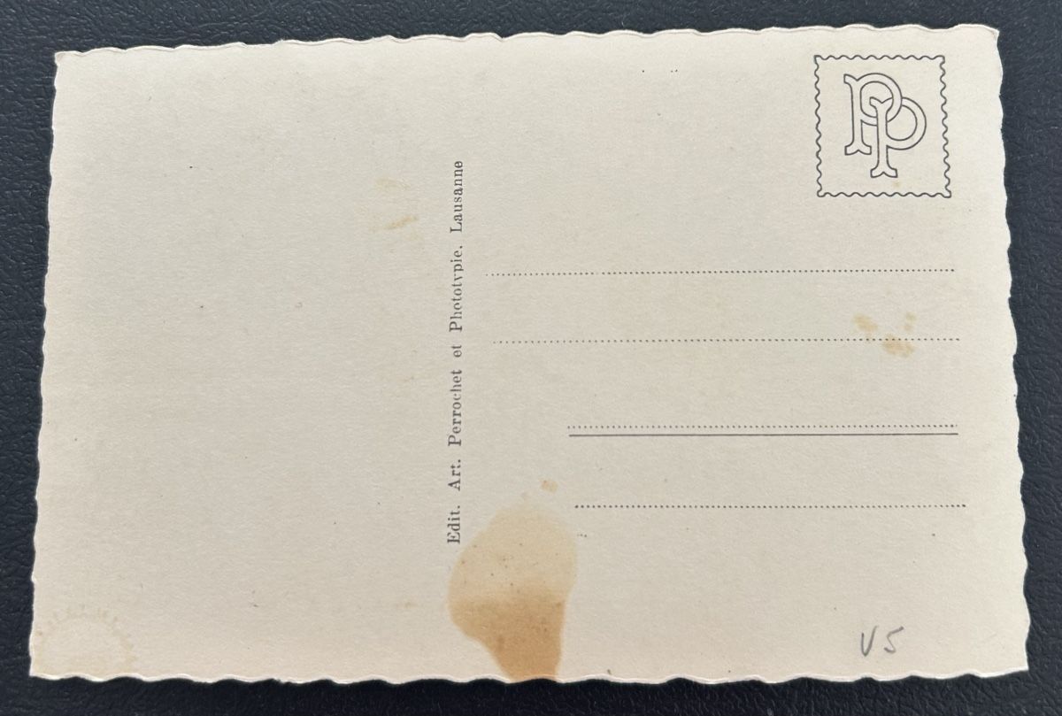 Cartoline postali: Luftaufnahme Ferden im Lötschental  – Usato da Horw venduto da Tellbub 1
