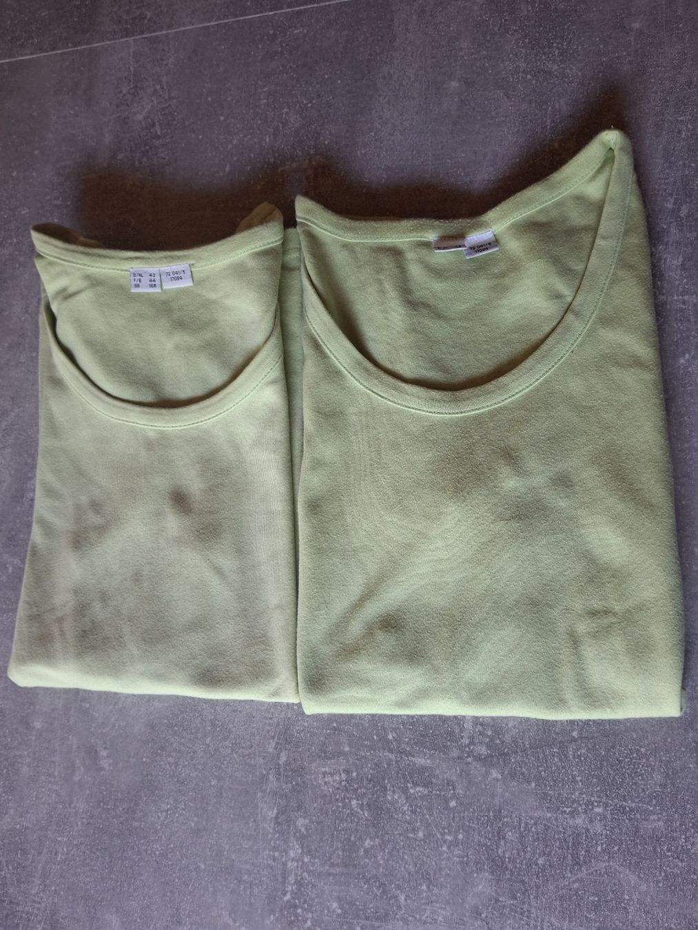 T-Shirts: Lot de 2 débardeurs vert tilleul taille 42 100% coton – Gebraucht aus Villiers von san_jn5w 7