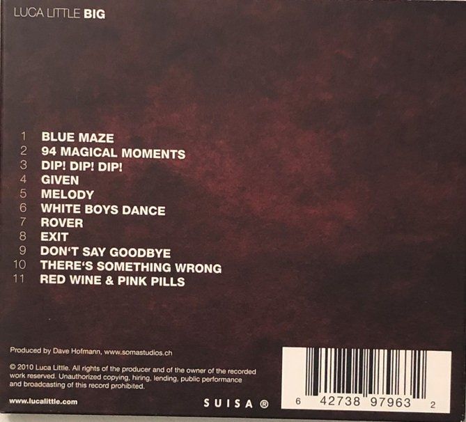 CD: Luca Little - Big – Usato da Grüningen venduto da azulgris 1