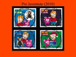 Vollstempel - Serie "Pro Juventute" (2010)
