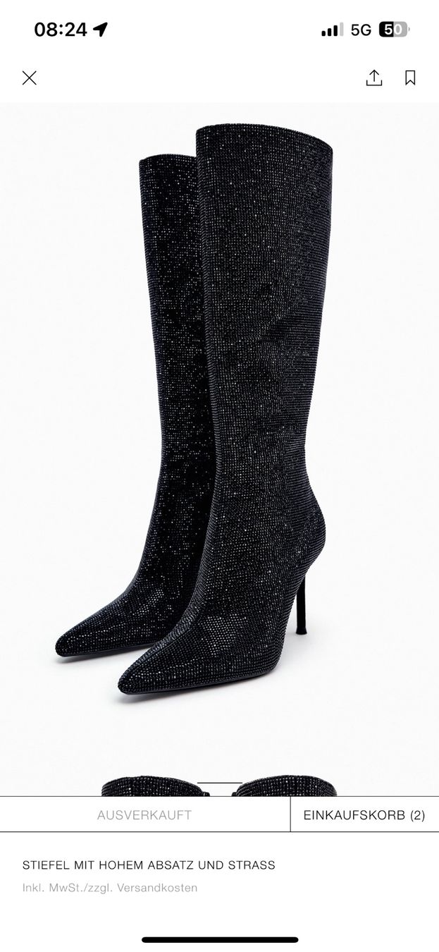 Zara Scarpe da donna: Zara Stiefel gr 39 neu – Nuovo e nell'imballaggio originale da Basel venduto da Lady_591-184_ 1