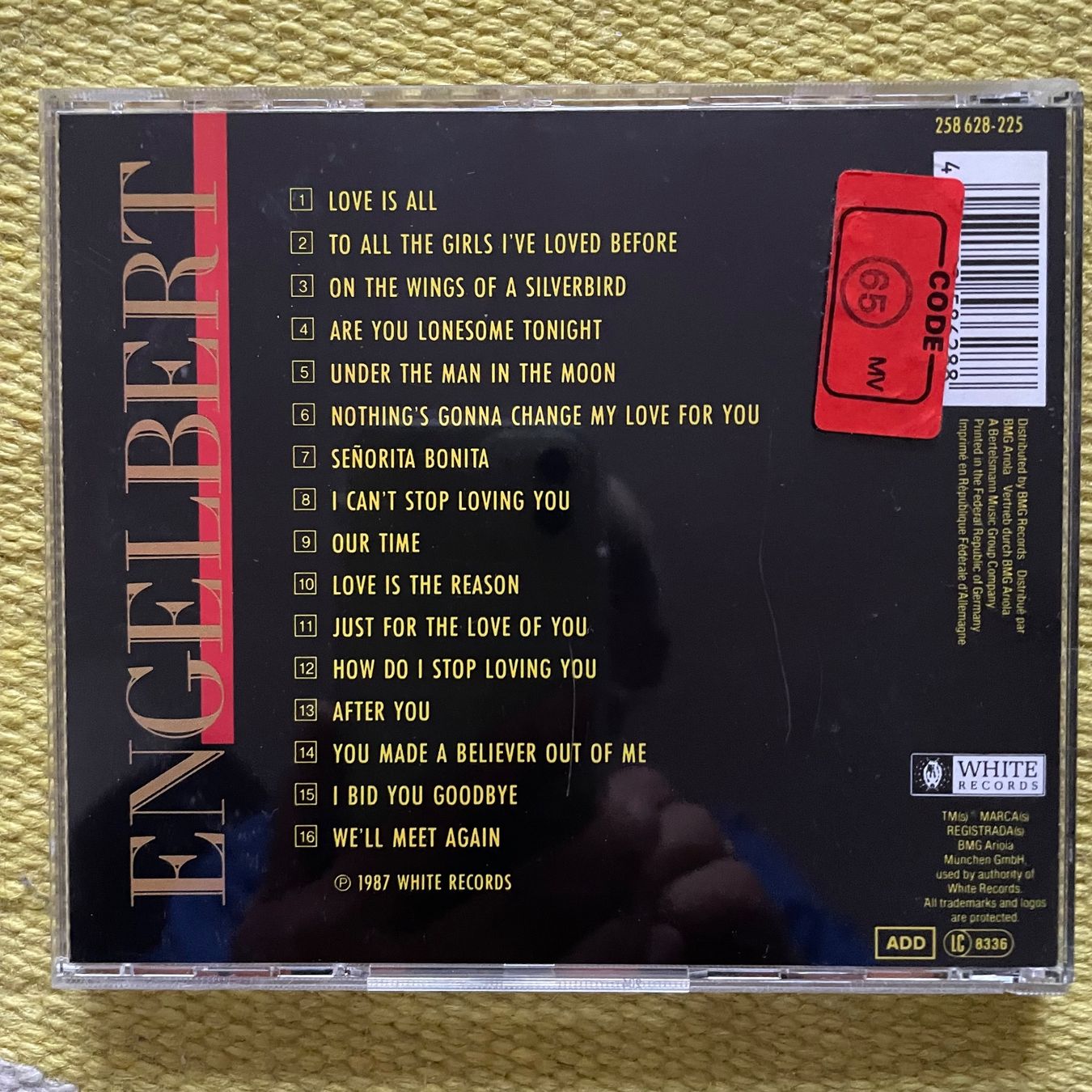 CD: ENGELBERT-REMEMBER I LOVE YOU – Usato da Rorschacherberg venduto da CD-Roli 1