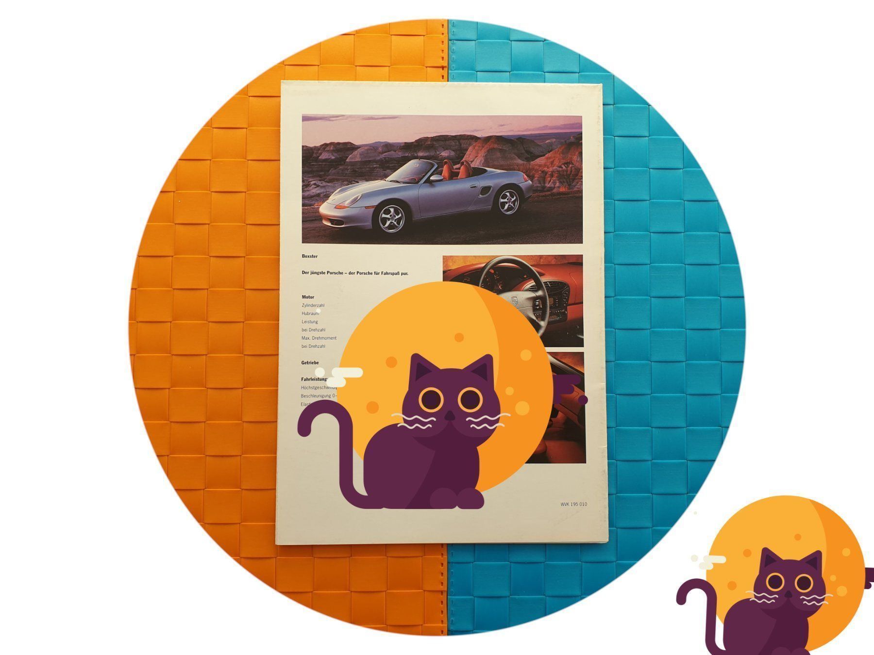 Riviste & Magazine: PORSCHE BOXSTER 1996 - Poster / Prospekt – Usato da Viganello venduto da CARLiteratur 1