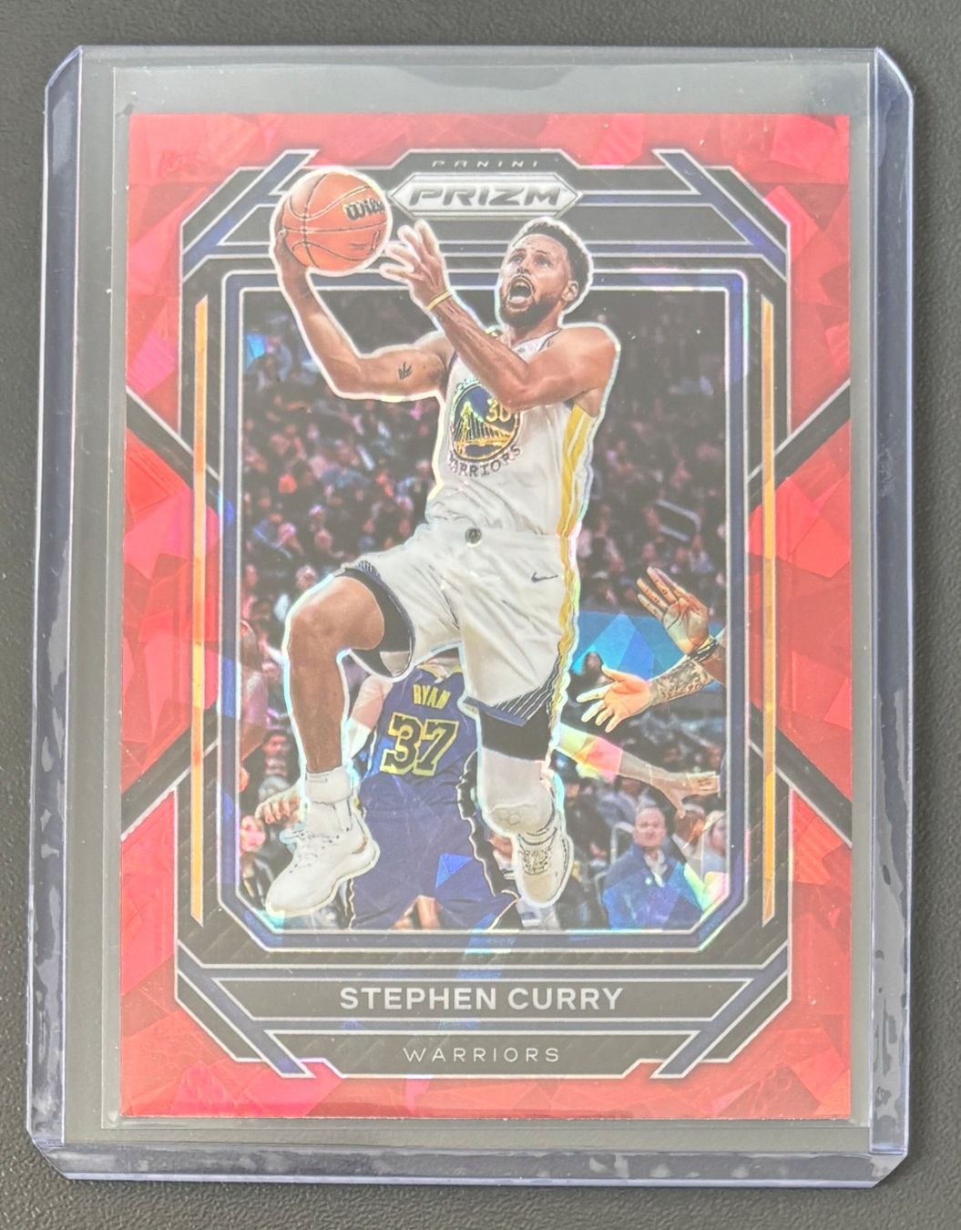 Karten: NBA Stephen Curry 2022 Panini Red Ice Prizm Parallel Card – Neu (gemäss Beschreibung) aus Muri b. Bern von winningloser