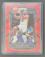 NBA Stephen Curry 2022 Panini Red Ice Prizm Parallel Card