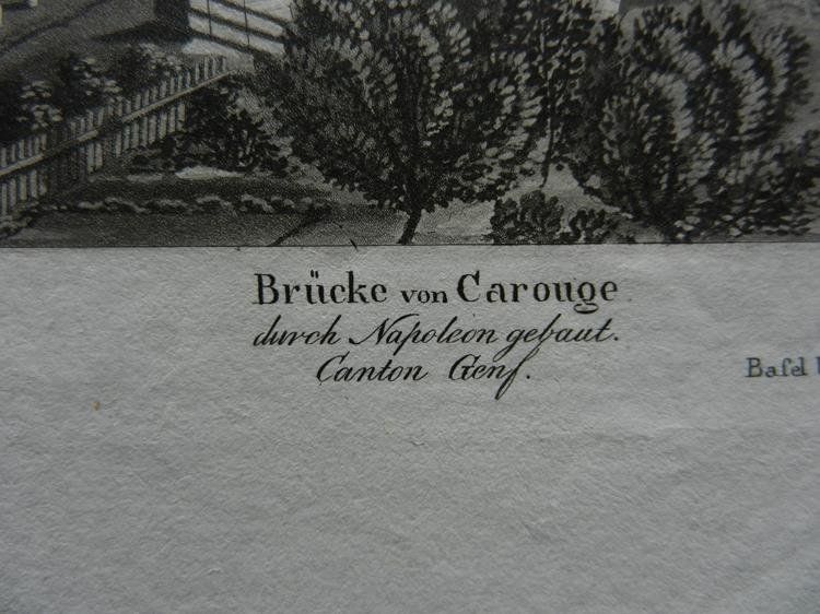 Stiche: Brücke von Carouge – Gebraucht aus Risch von Rischli15 2