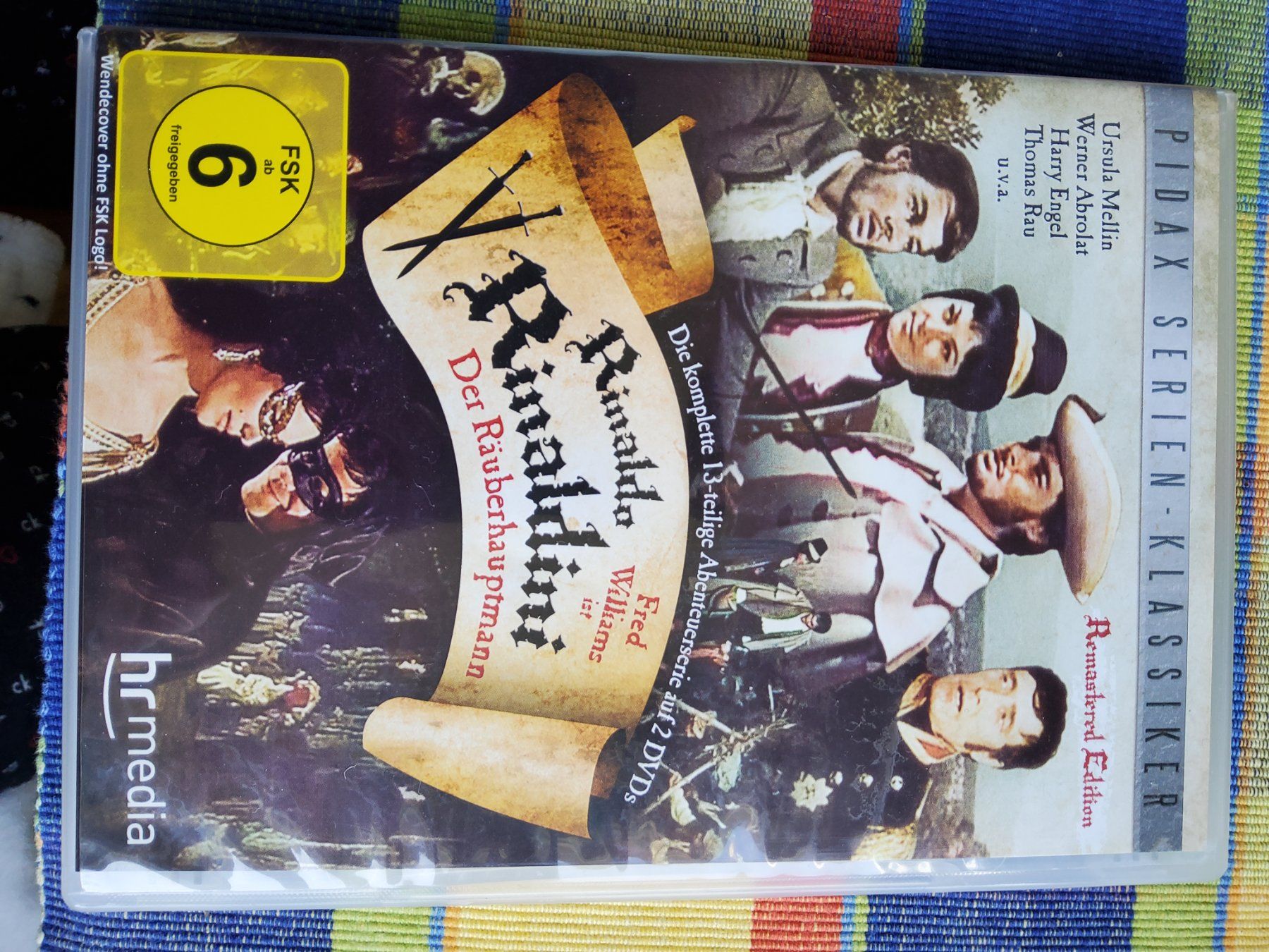 Tutti i DVDs: Rinaldo RInaldini der Räüberhauptmann DVD – Usato da Zürich venduto da Dalicelik