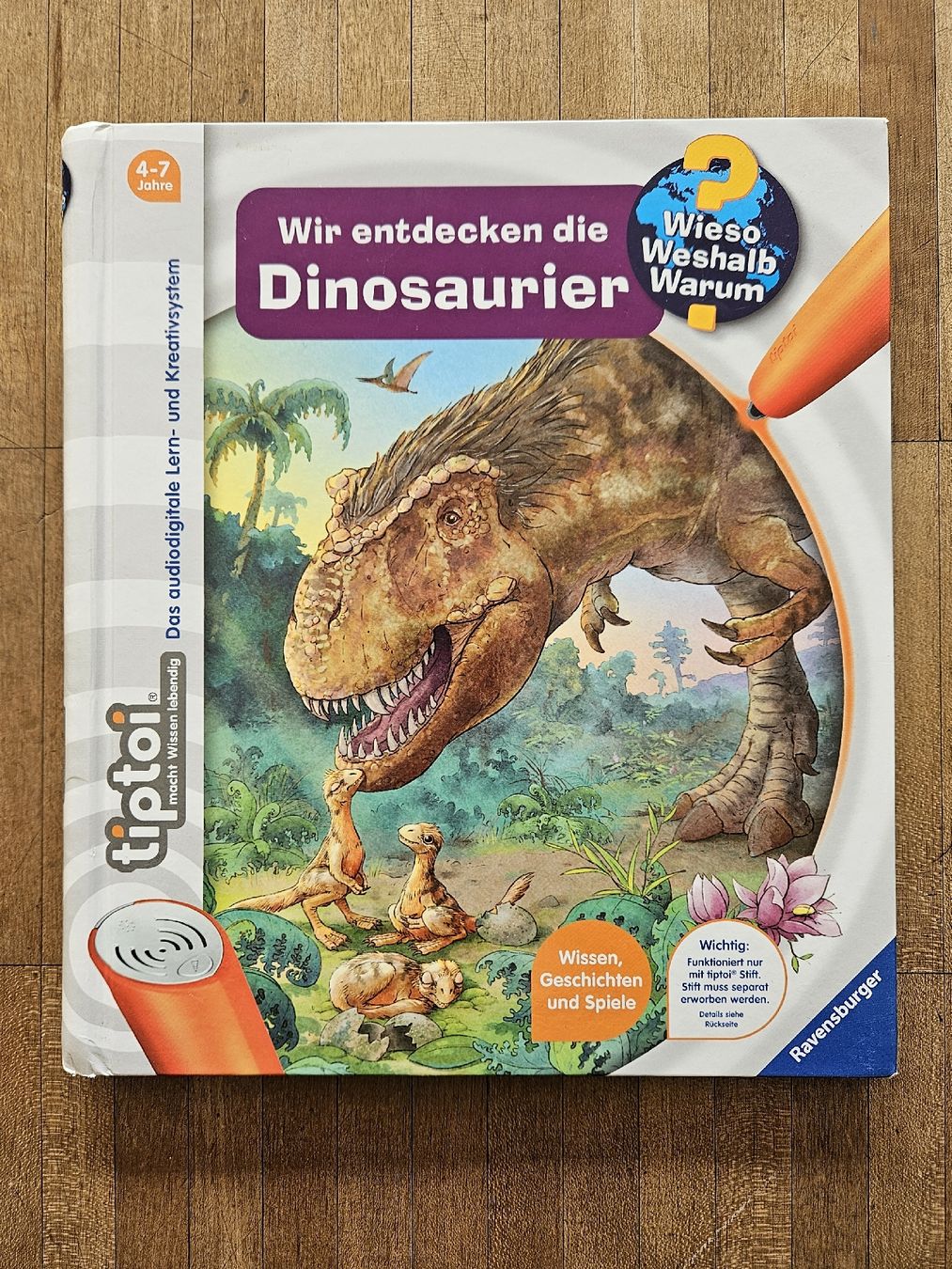 Libri: Tiptoi Buch: Wir entdecken die Dinosaurier – Usato da Thun venduto da sarten