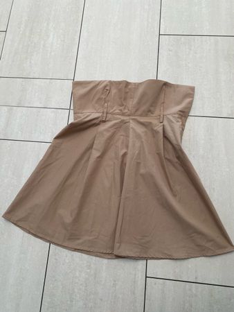 Highwaist Rock beige Gr. M