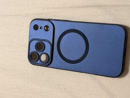 Coque iPhone 17 Pro Max bleue