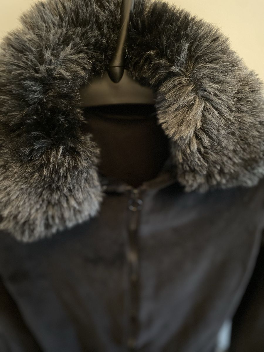 Giacche: Jacke mit Pelzkragen und Bund – Usato da Basel venduto da Nina_777 5