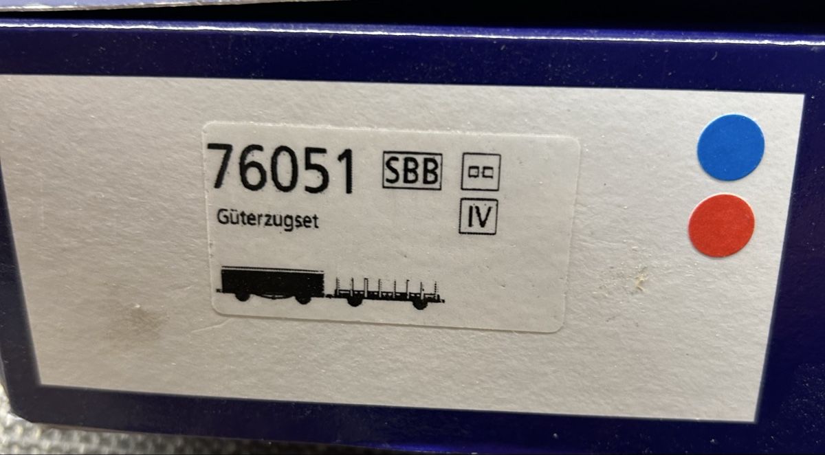 Roco Modellini di ferrovie: Set Roco 76051 DC Gotthardbahn – Nuovo e nell'imballaggio originale da La Tour-de-Peilz venduto da rogue1 3