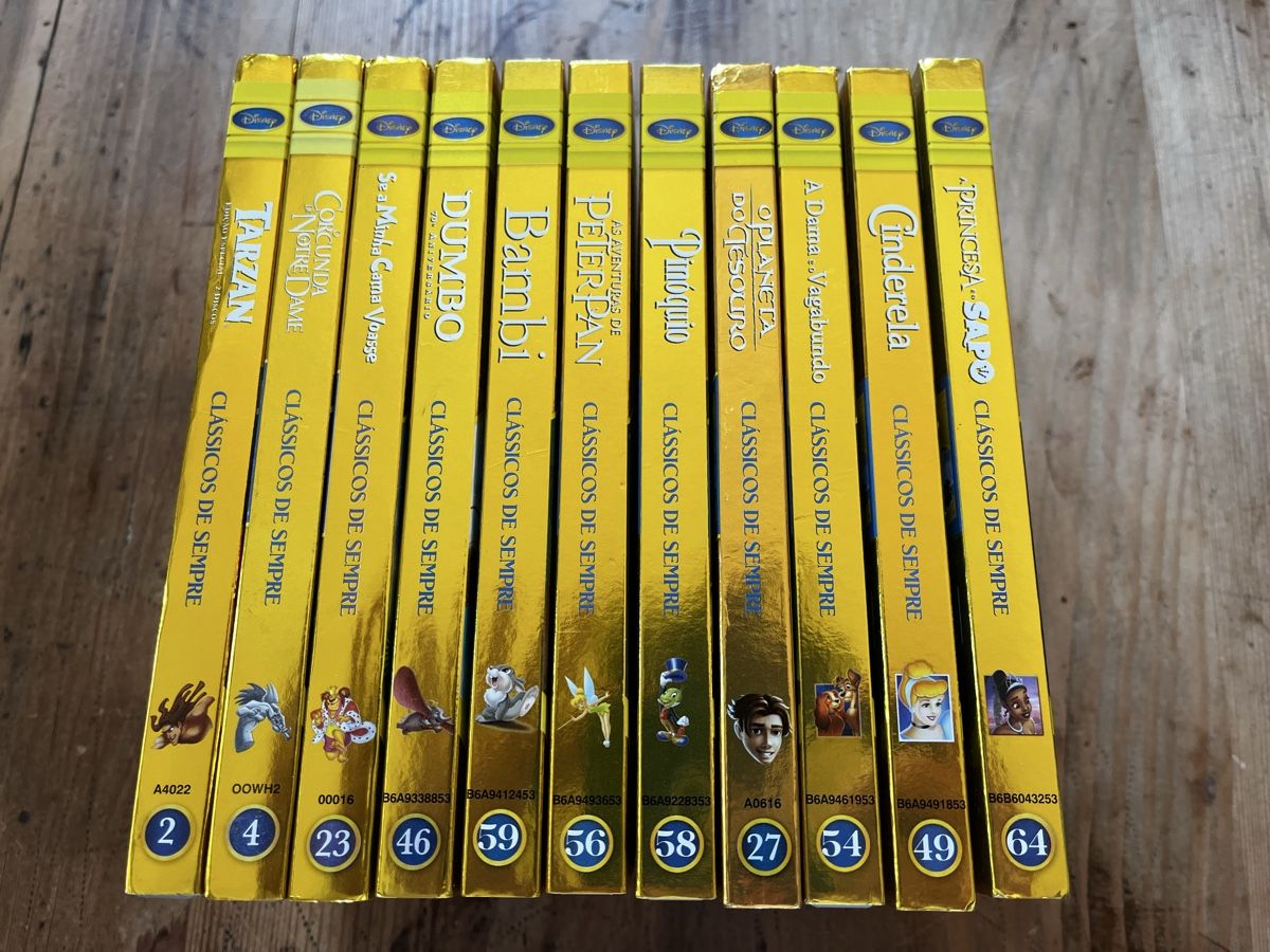 Tutti i DVDs: 11 Disney Klassiker DVDs – Usato da Brugg AG venduto da corkycanada 1