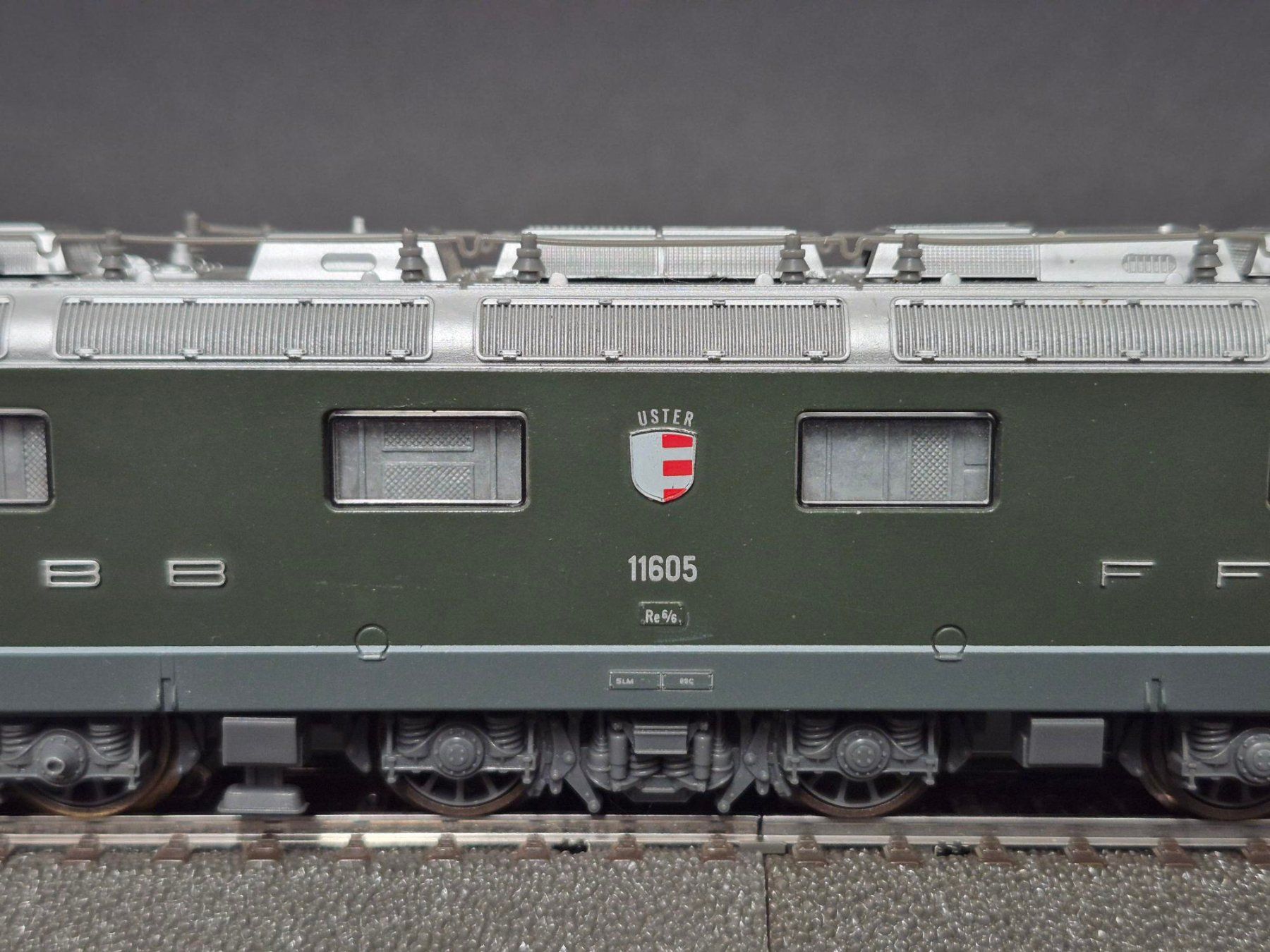 Lima Modellini di ferrovie: LIMA SBB Re 6/6 11605 "Uster" WS Analog – Usato da Dietlikon venduto da sparrow10 2