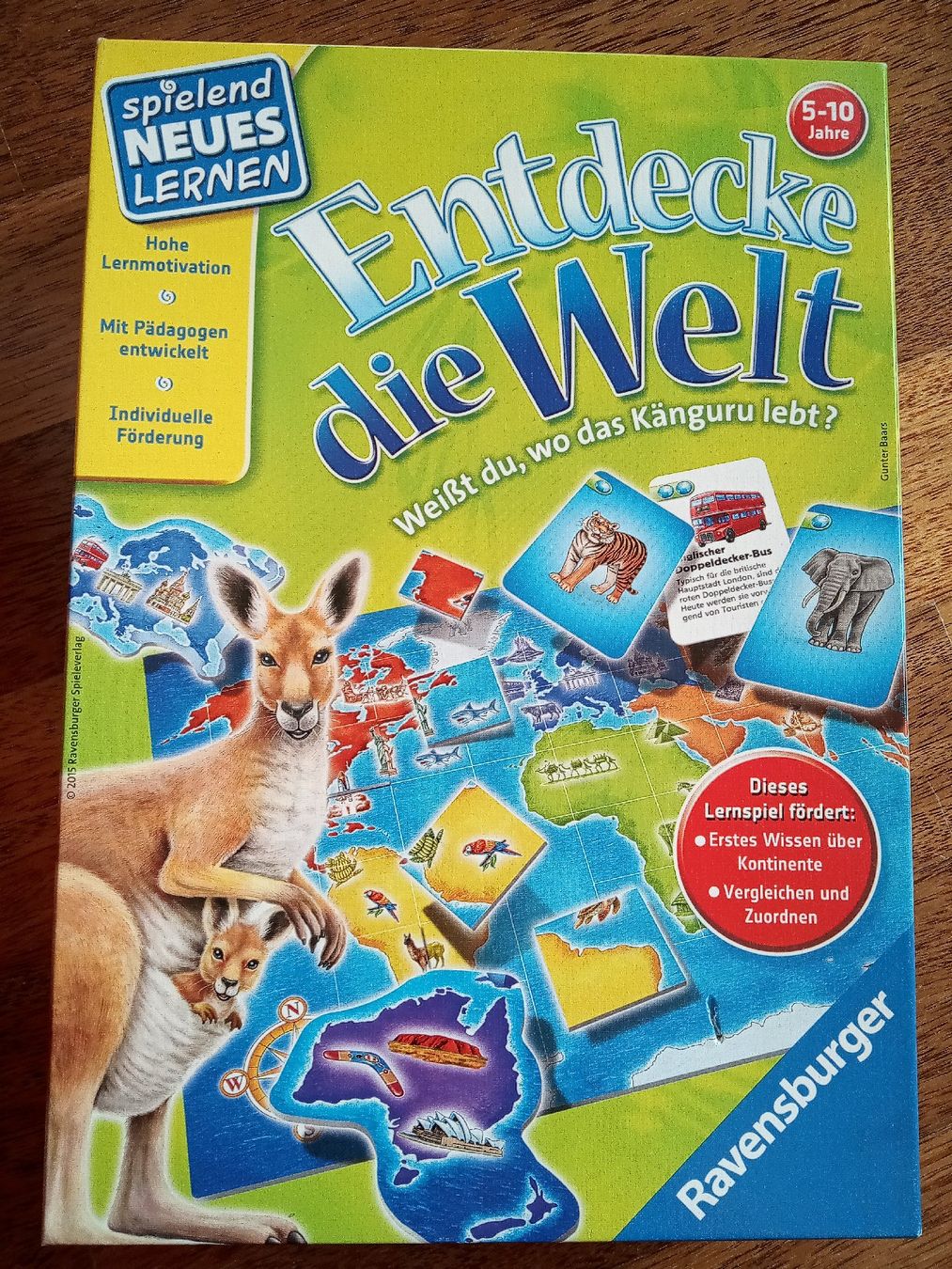 Ravensburger Giochi: Ravensburger "Entdecke die Welt" Lernspiel – Usato da Büren SO venduto da swelch