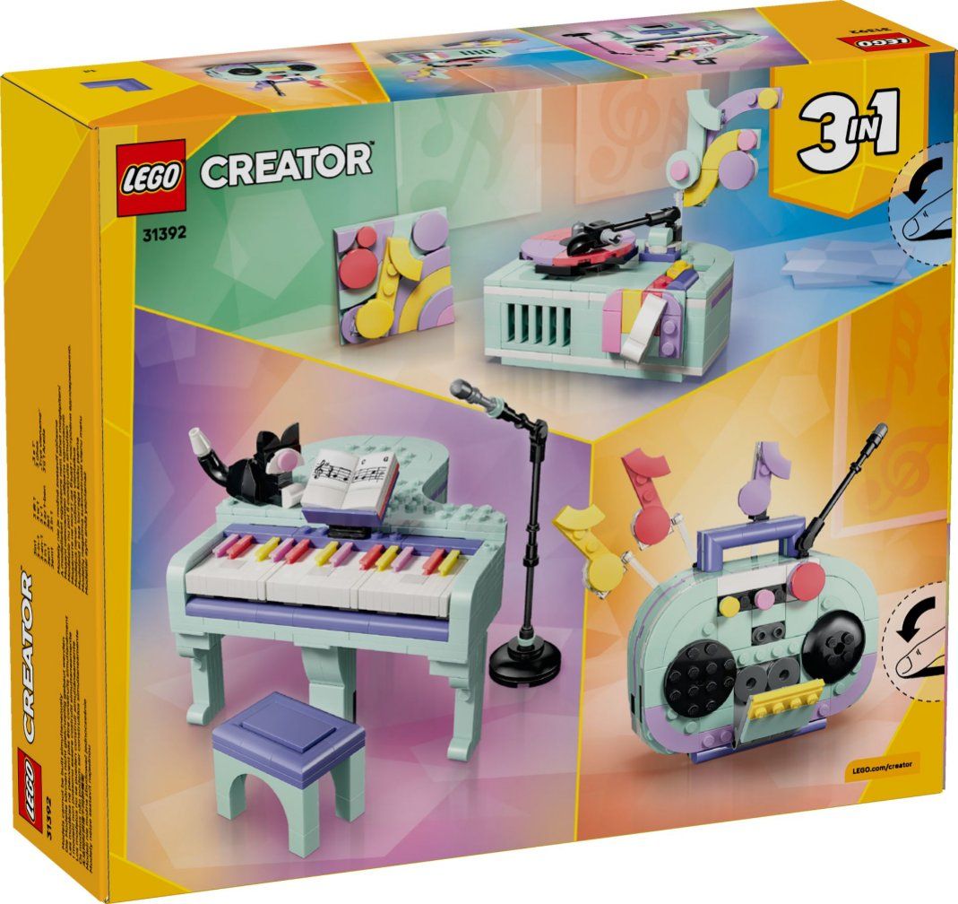 Lego Kit di costruzioni: LEGO Deko-Klavier mit Katz – Nuovo e nell'imballaggio originale da Arni venduto da balibu-shop 2