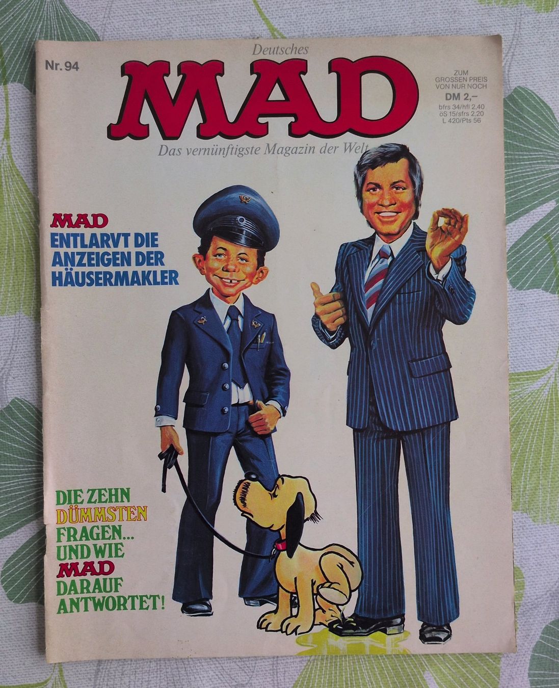 Fumetti: MAD Heft Nr. 94 – Usato da Ottikon venduto da sobsale