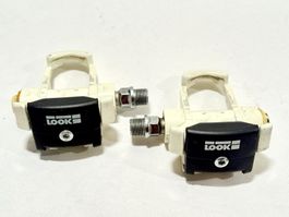 LOOK Pedals Pedalen 1.Generation Schwarz Weiss TOPZUSTAND