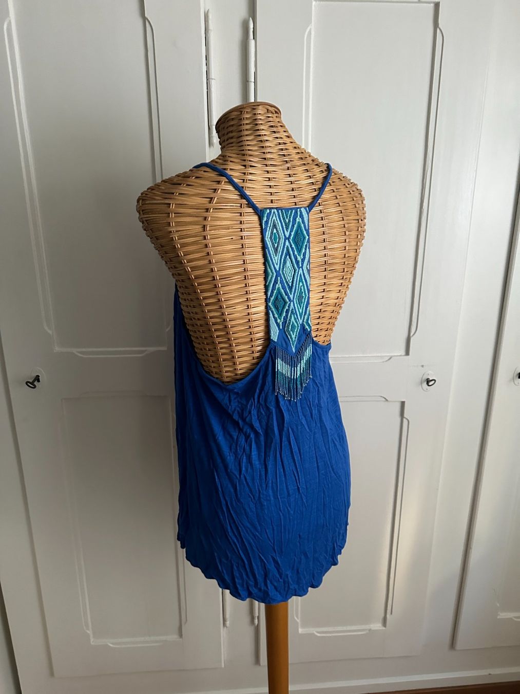 Top: AMERICAN EAGLE - Ethno Top blau L – Usato da Zürich venduto da Diazaio 2