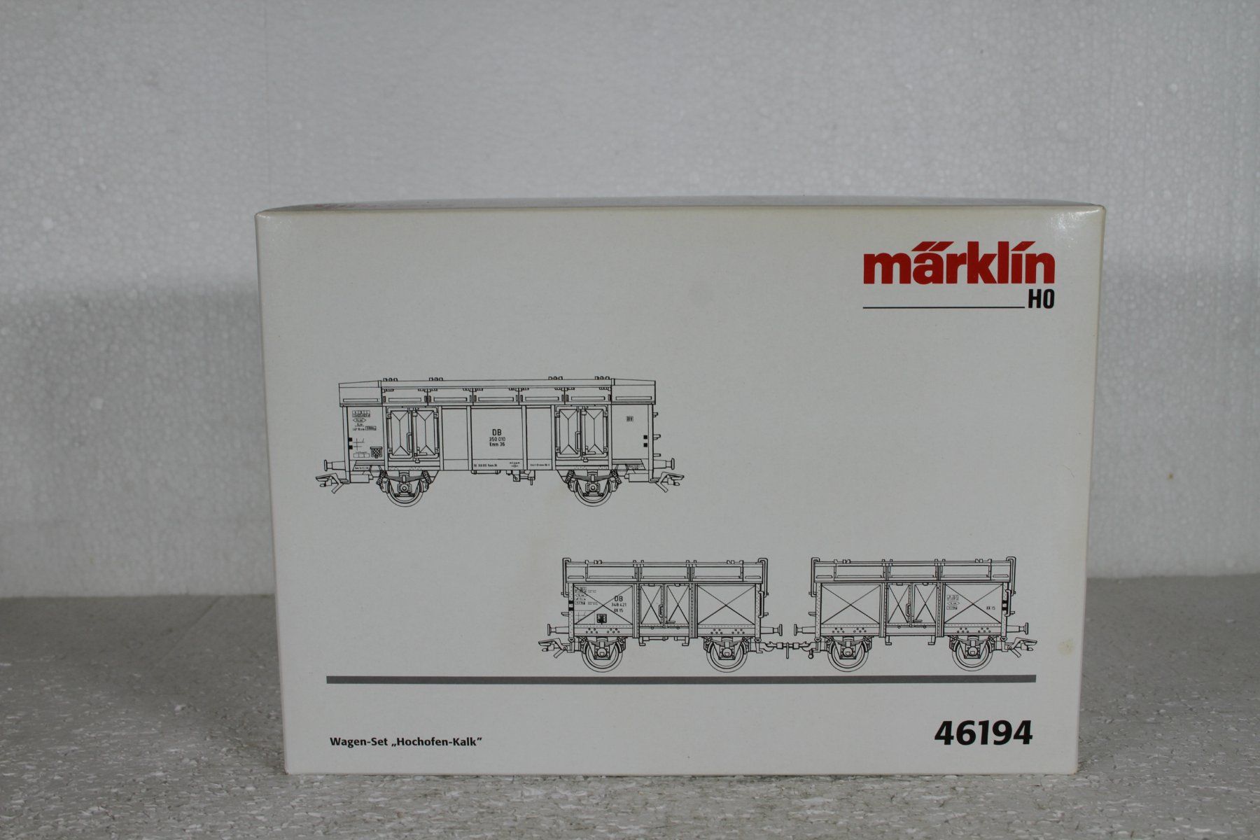 Märklin Modelleisenbahnen: Märklin 46194 Wagen-Set ´Hochofen-Kalk´ – Neu (gemäss Beschreibung) aus Triesen von cor_62ts