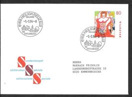Sonderbrief S. 1509 650 Jahre Heiligkreuz (LU) 1.3.1994