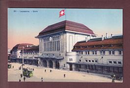 LAUSANNE - Gare - Tram