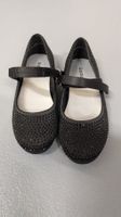 Mädchen Ballerinas schwarz Grösse 31 mit Strass