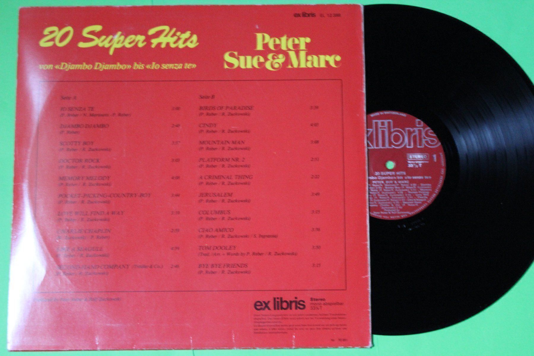 Vinyles: Peter, Sue & Marc: EX-LIBRIS Made in Switzerland LP – D'occasion à Tübach par JamesStone 1