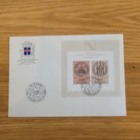 FDC Mit Kleinbogen Nordia 84