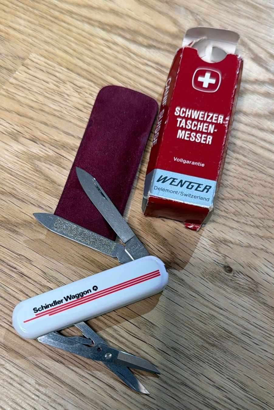 Wenger Coltelli tascabile: WENGER  SACKMESSER SCHINDER WAGGON – Usato da Zürich venduto da Frei-Occasionen 4