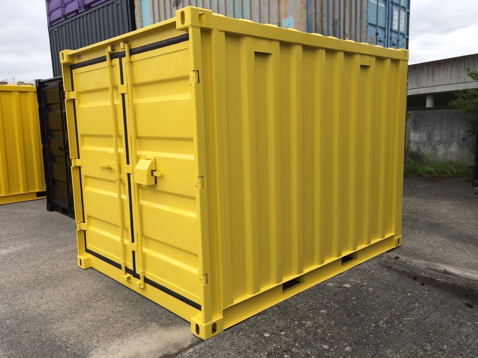 Baucontainer: 9' Lager- oder Materialcontainer! – Neu (gemäss Beschreibung) aus Kradolf von BKSAG 2