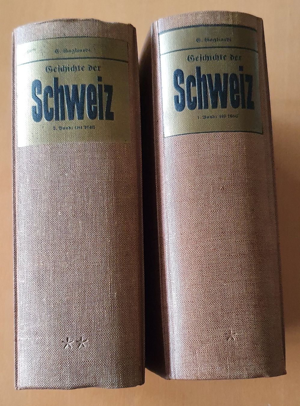 Libri: 2 Bücher  - Geschichte der Schweiz, Ernst Gagliardi – Usato da Kreuzlingen venduto da Rschweiz1