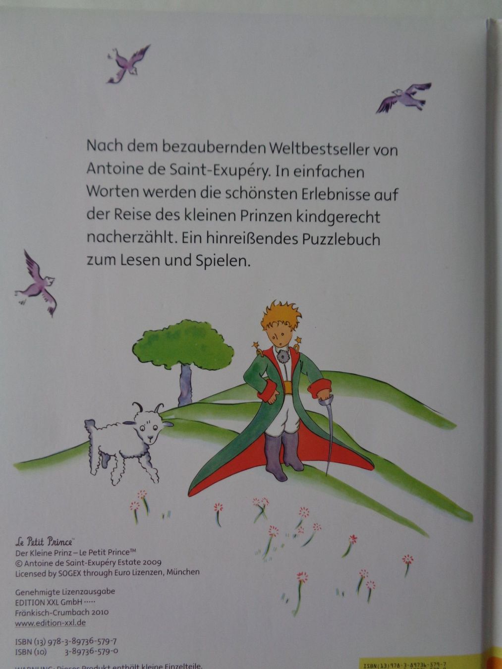 Bücher: Der kleine Prinz ein bezauberndes Puzzlebuch – Gebraucht aus Chur von omonia 1