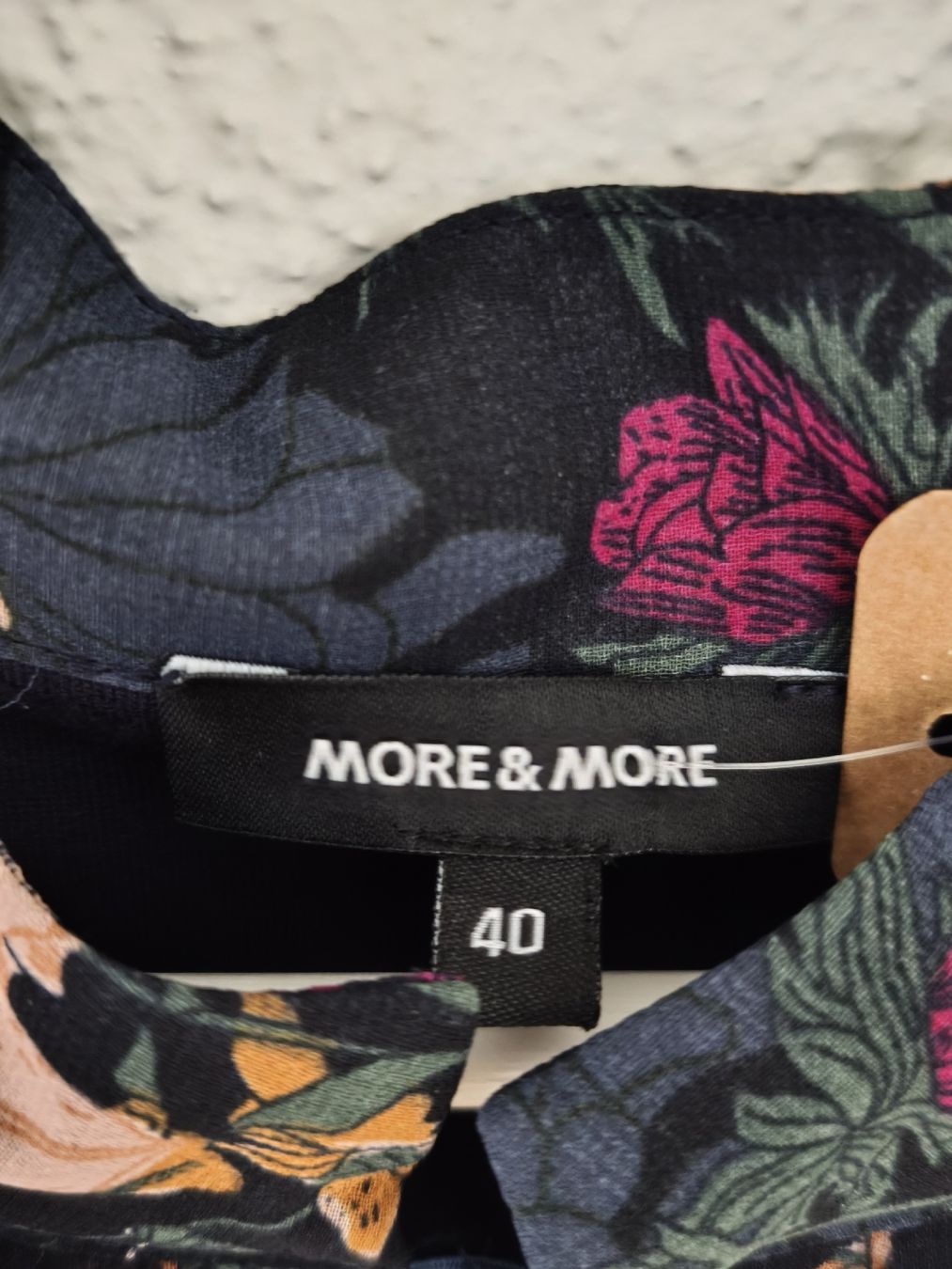 More & More Camicette: More&More Bluse Gr. 40 mit Blumenmuster, Herbst Top! – Nuovo (secondo la descrizione) da Emmetten venduto da SecondhandSiska 4