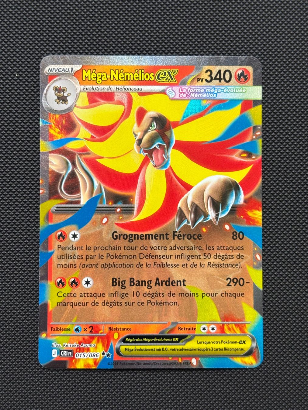 Pokémon Carte collezionabili: Fr - Méga-Némélios Ex 015/086 - Pokémon – Nuovo (secondo la descrizione) da Neuchâtel venduto da caraadrynn 2