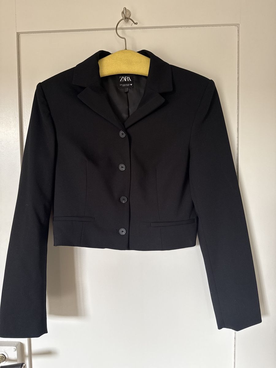 Zara Jacken: Schwarzer Blazer von Zara, Gr. S 36 top – Gebraucht aus Bern von nelke08 1