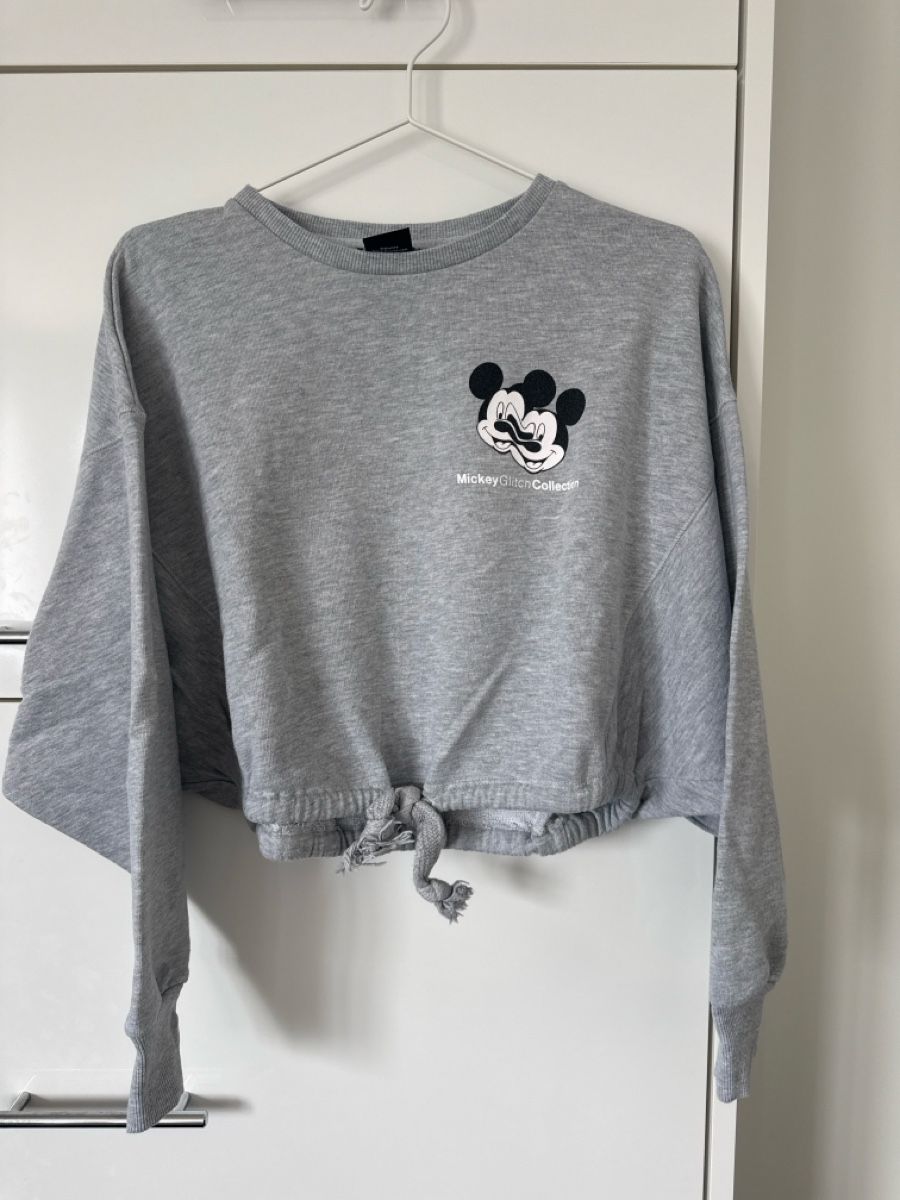 Zara Maglioni & Felpe: Zara Disney Mickey Mouse Pullover Top, Grau, Gr. S – Nuovo (secondo la descrizione) da Arbon venduto da llaauraa