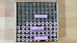 100x Samsung 35E (3500mAh) Zellen