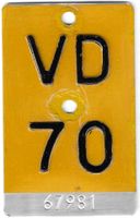 Mofa Töffli 1970 Waadt Vaud VD 70